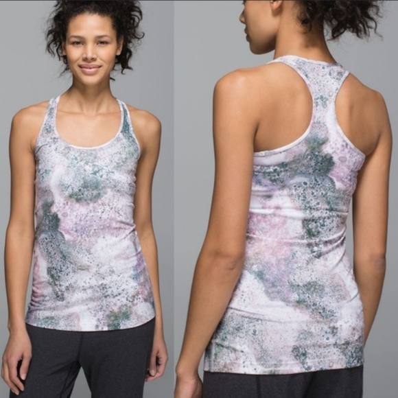 lululemon athletica Tops - Lululemon Size 4 Cool Racerback Sugar Crush Tank